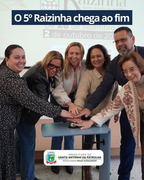 Encerramento da quinta edição do evento cultural Raizinha no município (Foto: Ascom/Prefeitura Municipal de Santo Antônio da Patrulha)