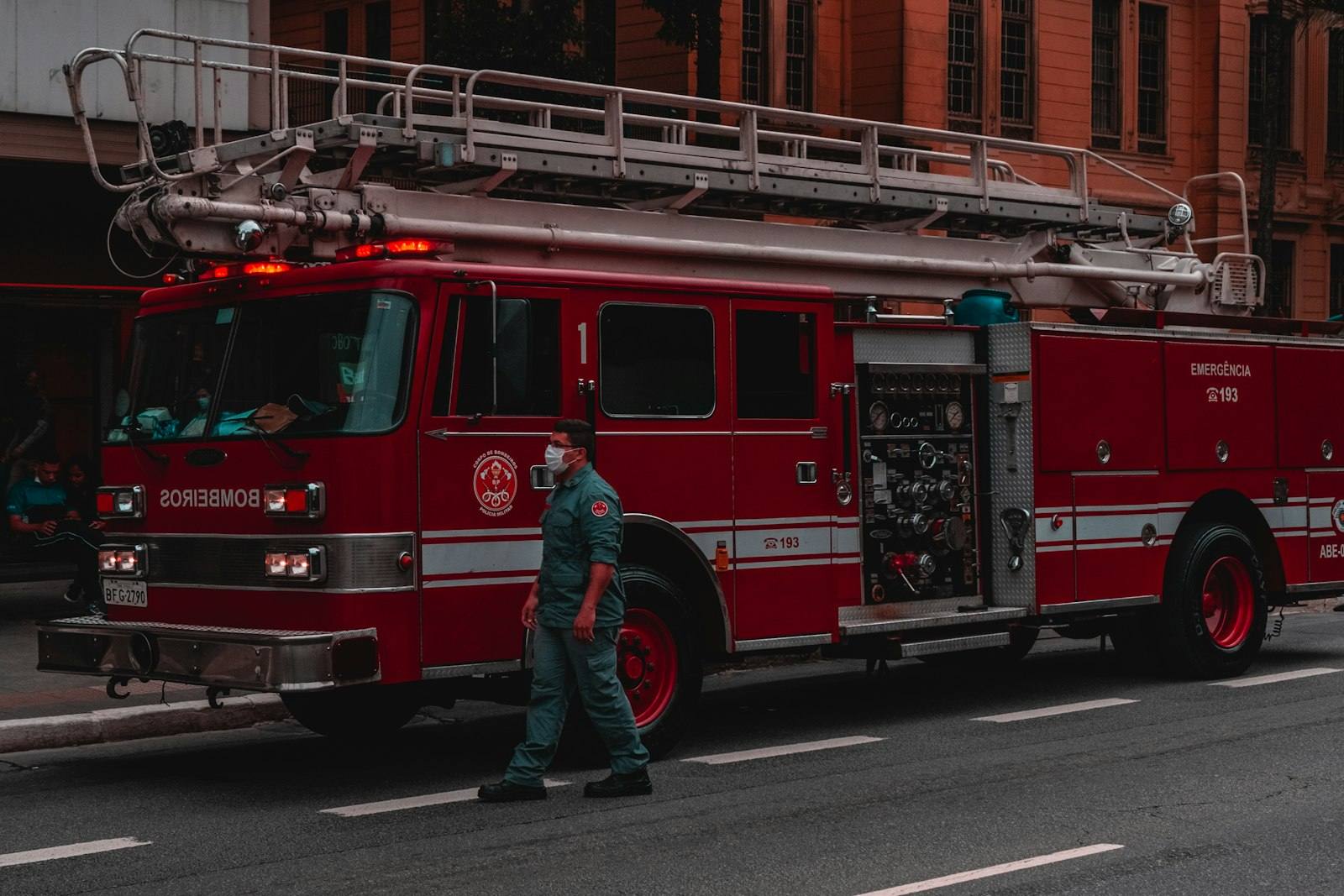 Viatura do Corpo de Bombeiros (Foto ilustrativa: Joao paulo m ramos paulo / Unsplash)